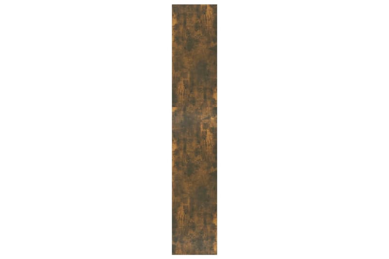 bogreol/rumdeler 60x30x166 cm spånplade røget egetræsfarve - Brun - Opbevaring - Hylder & Reoler - Bogreol
