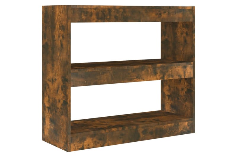 bogreol/rumdeler 80x30x72 cm sonoma-eg - Brun - Opbevaring - Hylder & Reoler - Bogreol