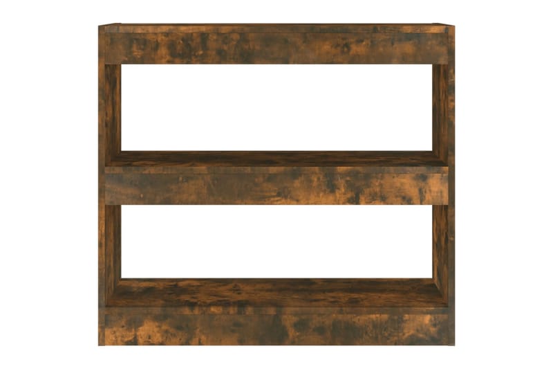 bogreol/rumdeler 80x30x72 cm sonoma-eg - Brun - Opbevaring - Hylder & Reoler - Bogreol