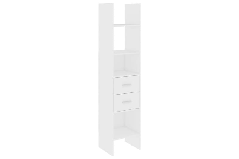 bogskab 40x35x180 cm spånplade hvid - Hvid - Opbevaring - Hylder & Reoler - Bogreol