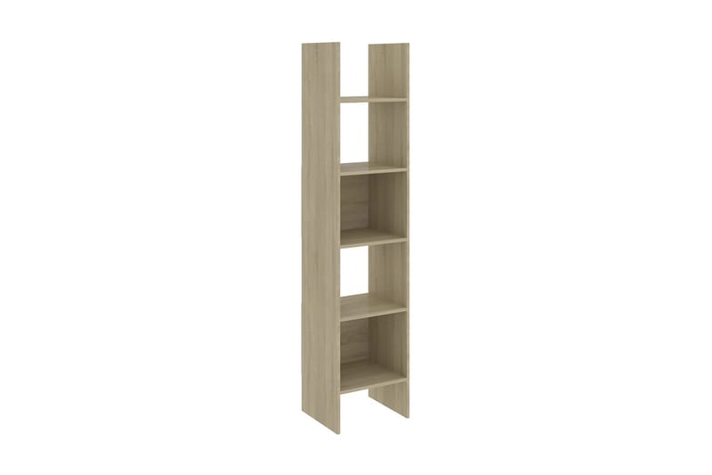 bogskab 40x35x180 cm spånplade sonoma-eg - Brun - Opbevaring - Hylder & Reoler - Bogreol
