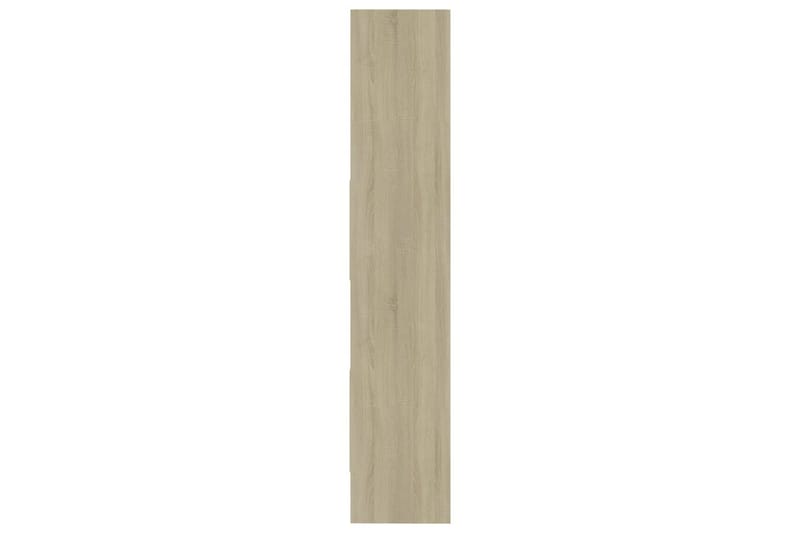 bogskab 40x35x180 cm spånplade sonoma-eg - Brun - Opbevaring - Hylder & Reoler - Bogreol