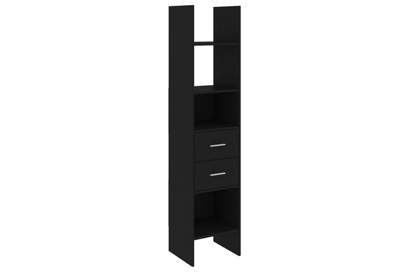bogskab 40x35x180 cm spånplade sort - Sort - Opbevaring - Hylder & Reoler - Bogreol