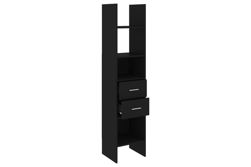 bogskab 40x35x180 cm spånplade sort - Sort - Opbevaring - Hylder & Reoler - Bogreol