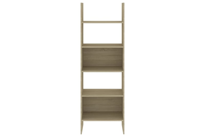 bogskab 60x35x180 cm spånplade sonoma-eg - Brun - Opbevaring - Hylder & Reoler - Bogreol