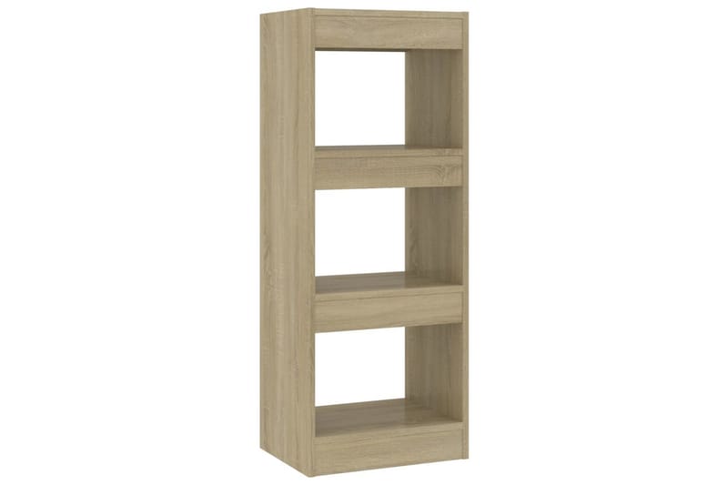 bogskab/rumdeler 40x30x103 cm spånplade sonoma-egetræsfarvet - Brun - Opbevaring - Hylder & Reoler - Bogreol