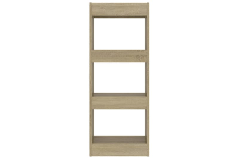 bogskab/rumdeler 40x30x103 cm spånplade sonoma-egetræsfarvet - Brun - Opbevaring - Hylder & Reoler - Bogreol