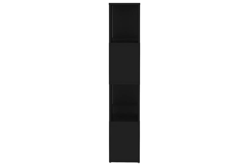 bogskab/rumdeler 60x24x124,5 cm spånplade sort - Sort - Bogreol