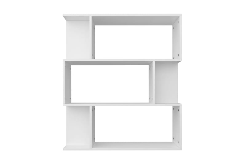 Bogskab/Rumdeler 80 X 24 X 96 Cm Spånplade Hvid - Hvid - Opbevaring - Hylder & Reoler - Bogreol