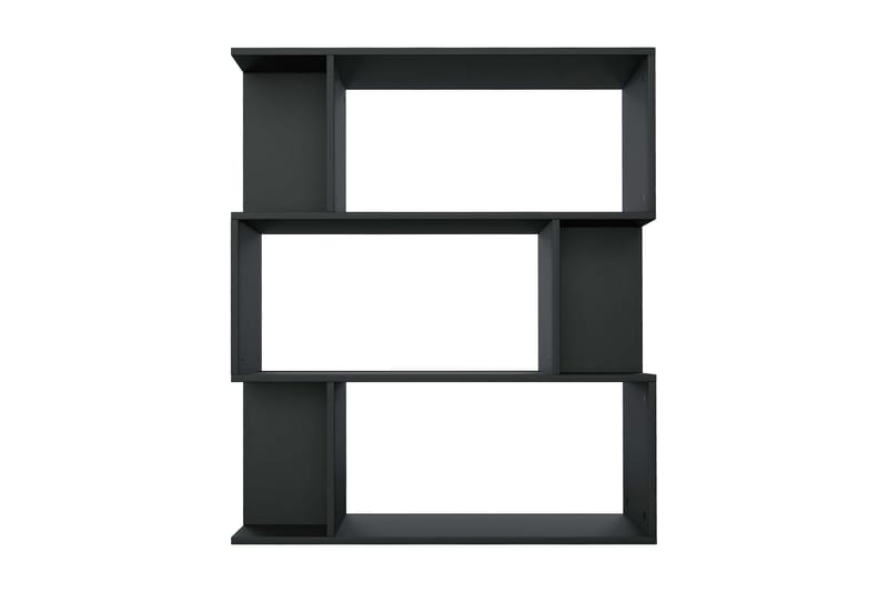 Bogskab/Rumdeler 80 X 24 X 96 Cm Spånplade Sort - Sort - Opbevaring - Hylder & Reoler - Bogreol