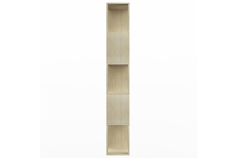 bogskab/rumdeler 80x24x159 cm spånplade sonoma-egetræsfarvet - Opbevaring - Hylder & Reoler - Bogreol
