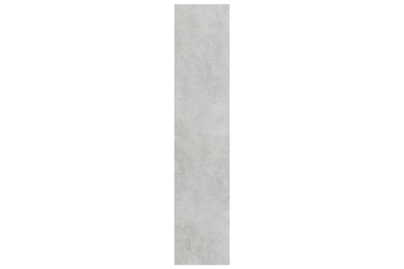 bogskab/tv-skab 36 x 30 x 143 cm spånplade betongrå - Opbevaring - Hylder & Reoler - Bogreol