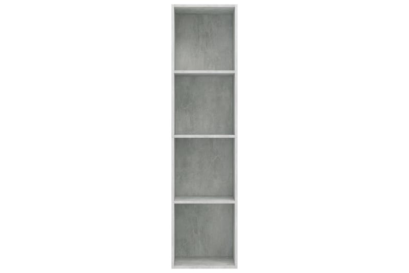 bogskab/tv-skab 36 x 30 x 143 cm spånplade betongrå - Opbevaring - Hylder & Reoler - Bogreol