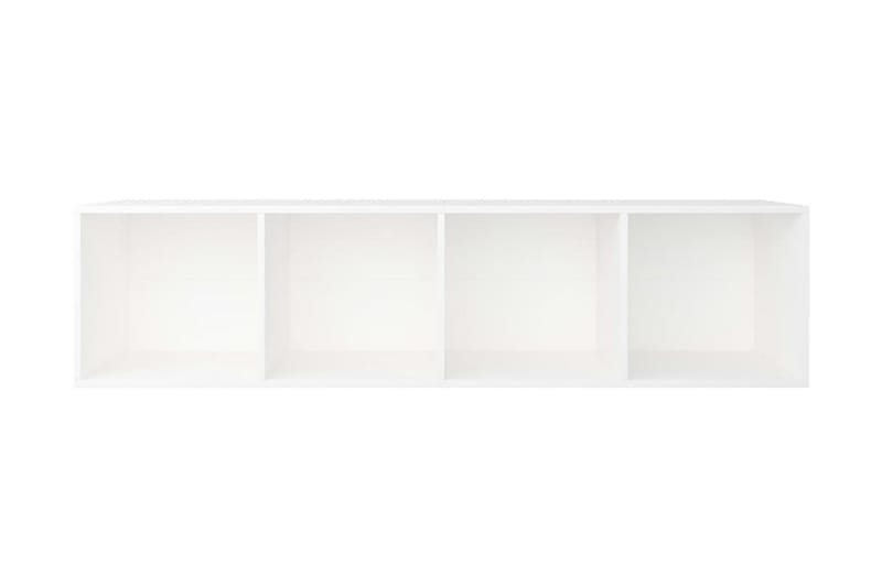 Bogskab/Tv-Skab 36 X 30 X 143 Cm Spånplade Hvid - Hvid - Opbevaring - Hylder & Reoler - Bogreol