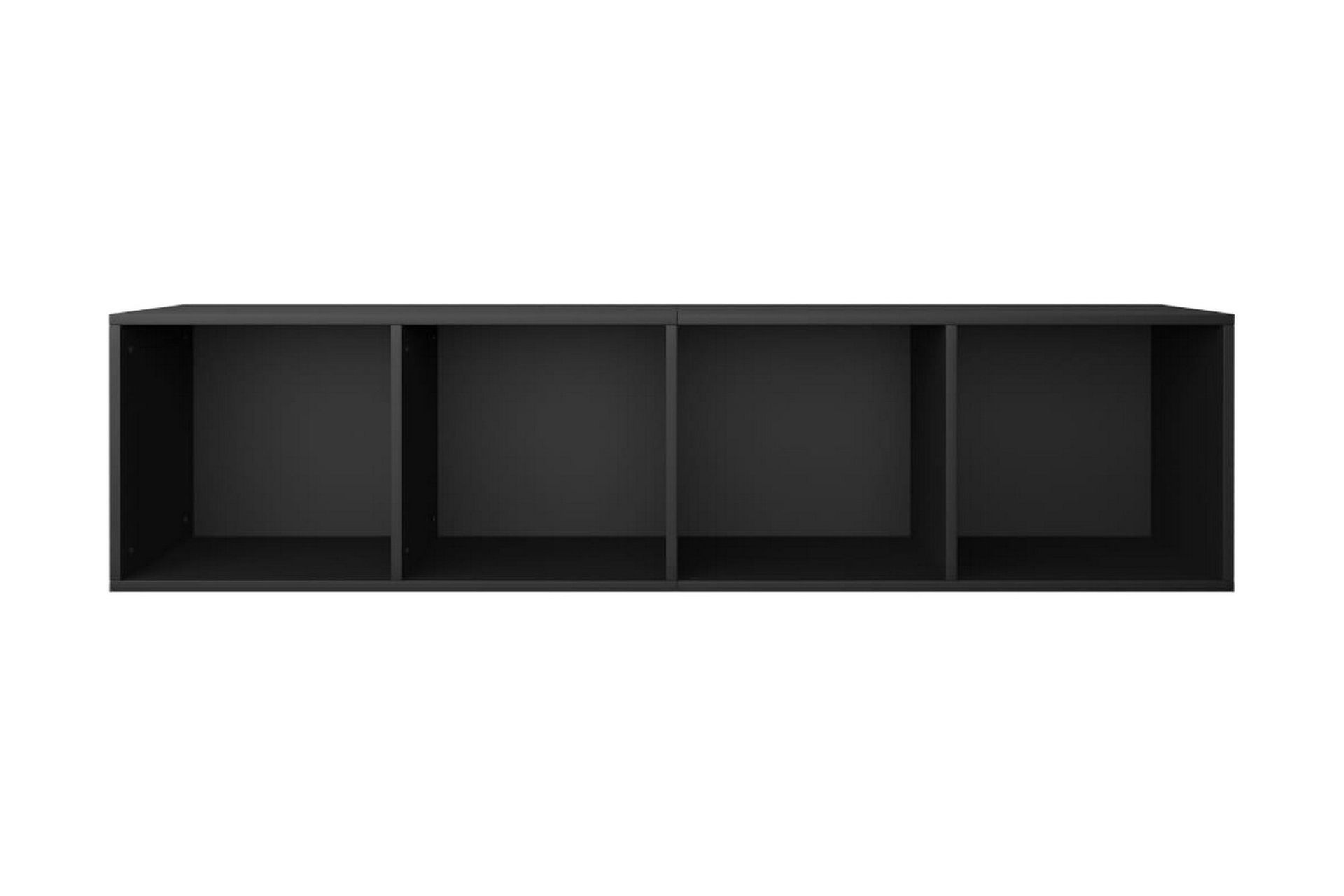 Bogskab/Tv-Skab 36 X 30 X 143 Cm Spånplade Sort - Sort - Opbevaring - Hylder & Reoler - Bogreol