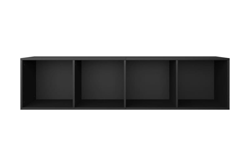Bogskab/Tv-Skab 36 X 30 X 143 Cm Spånplade Sort - Sort - Opbevaring - Hylder & Reoler - Bogreol