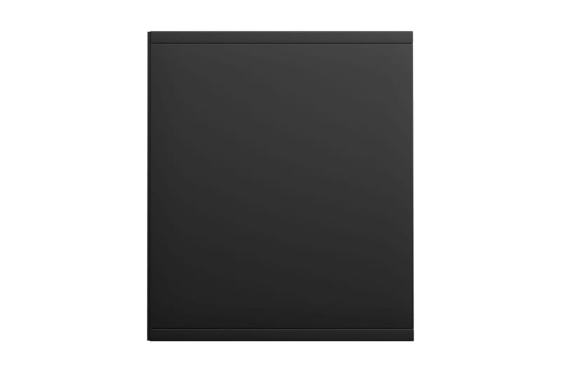 Bogskab/Tv-Skab 36 X 30 X 143 Cm Spånplade Sort - Sort - Opbevaring - Hylder & Reoler - Bogreol