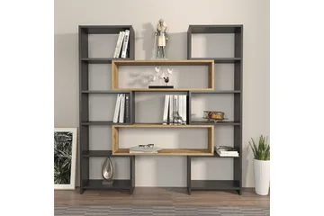 Bogreol Bravelle Sort / Eg - Beige/Sort - Opbevaring - Hylder & Reoler - Bogreol