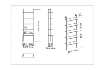 Brinkelid Bogreol - Brun - Hus & renovering - Køkken & bad - Køkken & bryggers - Køkkenindretning - Køkkenhylde