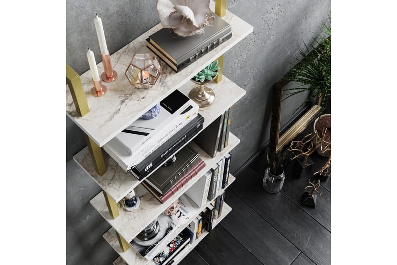 Brinkelid Bogreol - Hvid - Hus & renovering - Køkken & bad - Køkken & bryggers - Køkkenindretning - Køkkenhylde