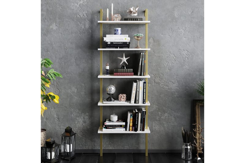 Brinkelid Bogreol - Hvid - Hus & renovering - Køkken & bad - Køkken & bryggers - Køkkenindretning - Køkkenhylde