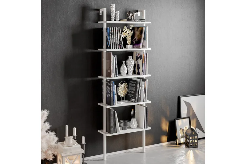 Brinkelid Bogreol - Hvid - Hus & renovering - Køkken & bad - Køkken & bryggers - Køkkenindretning - Køkkenhylde