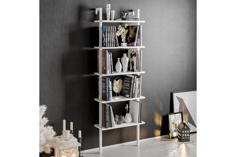 Brinkelid Bogreol - Hvid - Hus & renovering - Køkken & bad - Køkken & bryggers - Køkkenindretning - Køkkenhylde