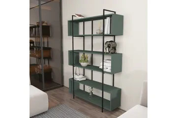 Bruti Bogreol 120 cm i Malet Træ - Sort - Opbevaring - Hylder & Reoler - Bogreol