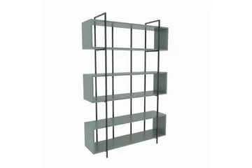 Bruti Bogreol 120 cm i Malet Træ - Sort - Opbevaring - Hylder & Reoler - Bogreol