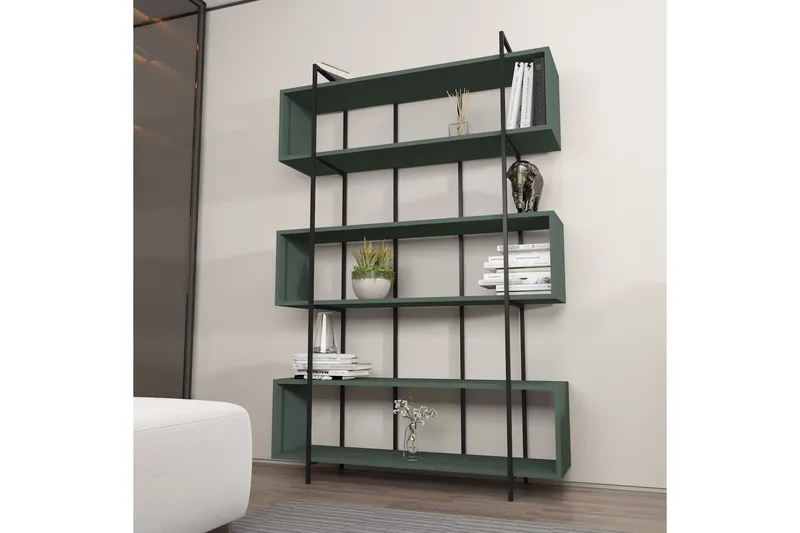 Bruti Bogreol 120 cm - Sort - Opbevaring - Hylder & Reoler - Bogreol