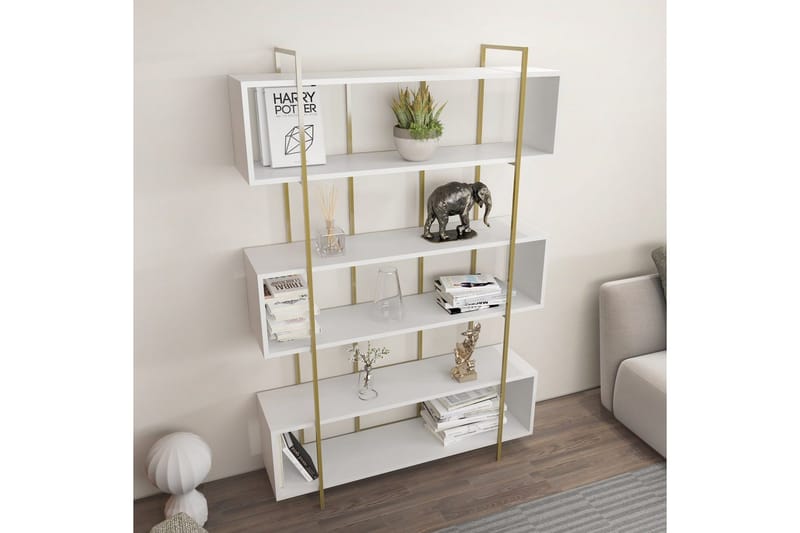 Bogreol Bruti Hvid / Rany - Hvid / Rany - Opbevaring - Hylder & Reoler - Bogreol