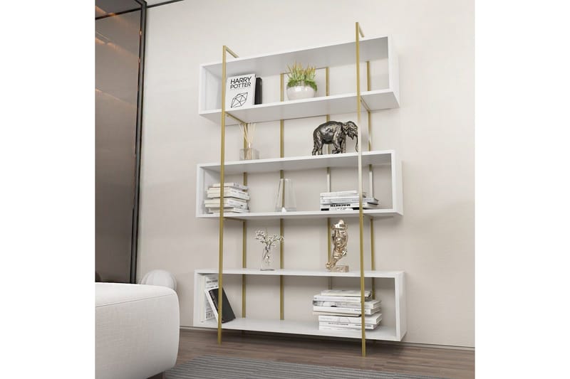 Bogreol Bruti Hvid / Rany - Hvid / Rany - Opbevaring - Hylder & Reoler - Bogreol