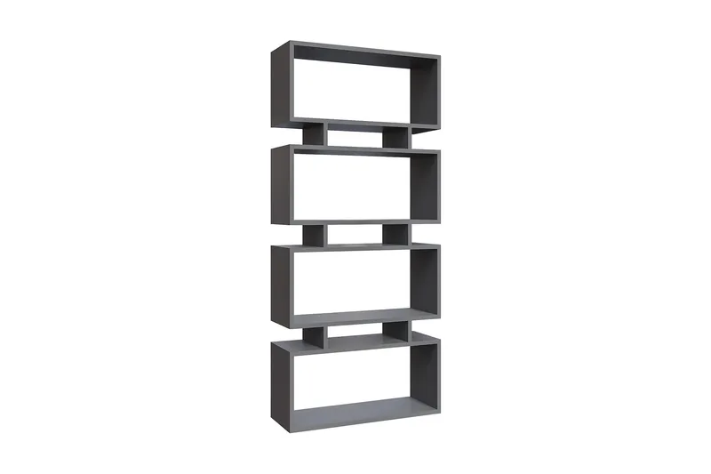 Burrells reol 72x25 cm, Antracit