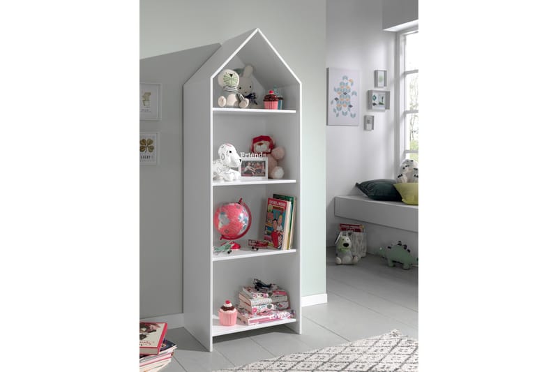 Bustorp Garderobe 58 cm - Hvid - Opbevaring - Hylder & Reoler - Bogreol
