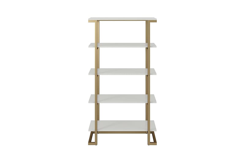 Camila Bogreol 76x40 cm Hvid - CosmoLiving - Opbevaring - Hylder & Reoler - Bogreol