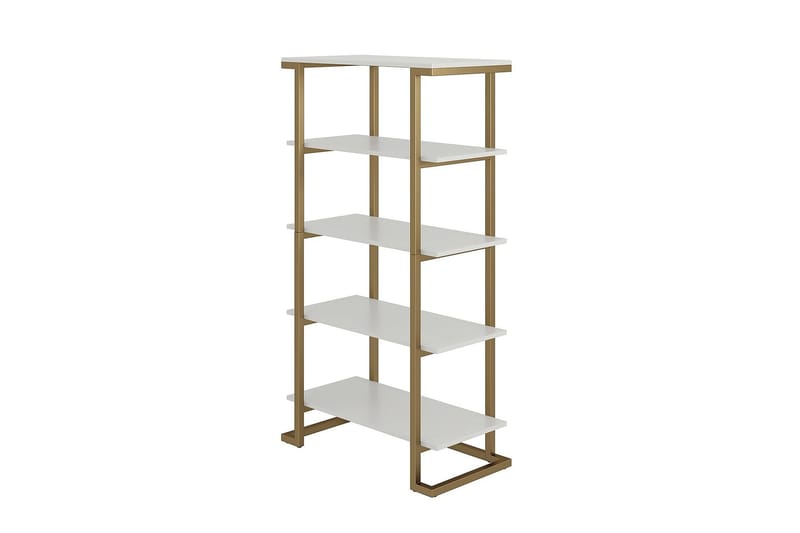 Camila Bogreol 76x40 cm Hvid - CosmoLiving - Opbevaring - Hylder & Reoler - Bogreol