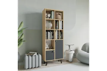 Casabetania Bogreol 30x60 cm - Natur/Antracit - Opbevaring - Hylder & Reoler - Bogreol
