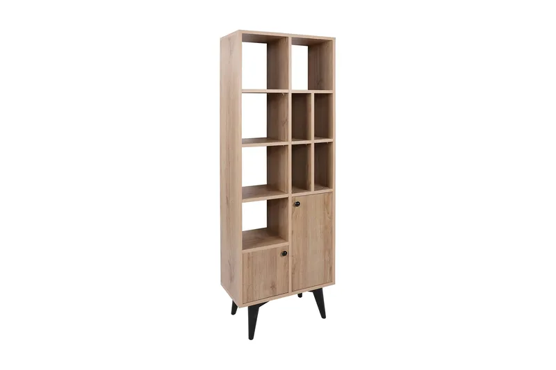 Celesse Bogreol 60 cm i Eg, Lysebrun