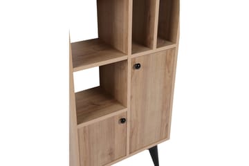 Celesse Bogreol 60 cm i Eg - Lysebrun - Opbevaring - Hylder & Reoler - Bogreol