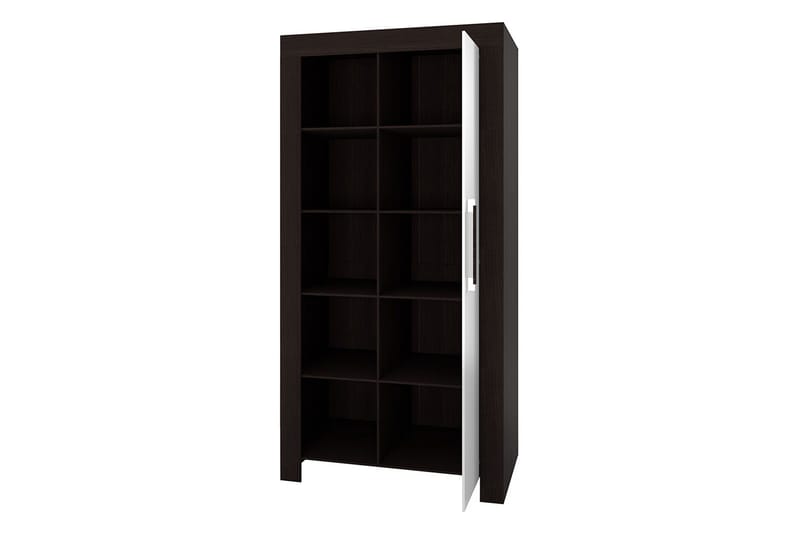 Cezar hylde 100x42x201 cm - Beige / Grå - Opbevaring - Hylder & Reoler - Bogreol