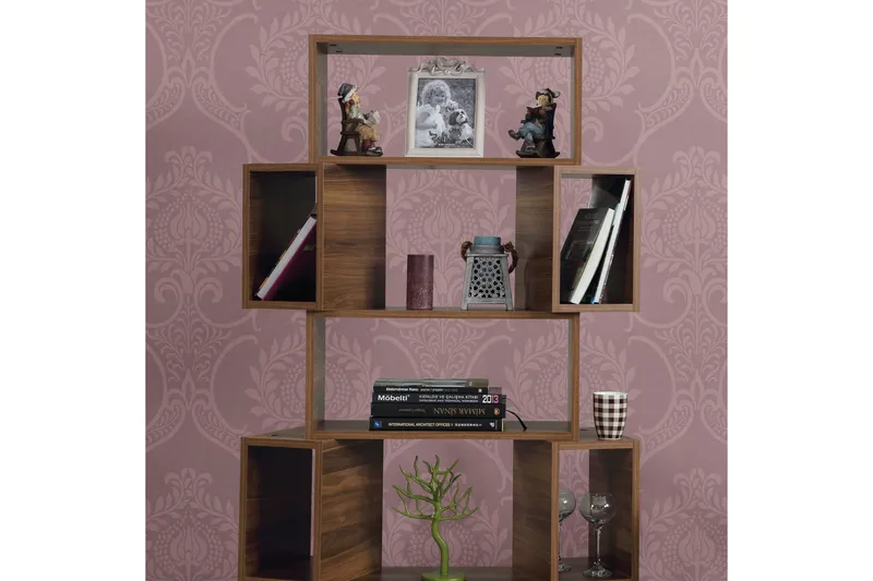 Comfortale bogreol - Valnød - Opbevaring - Hylder & Reoler - Bogreol