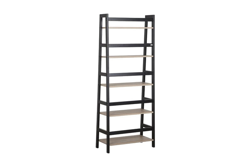 Croydon Bogreol 64 cm i Træ med Metalramme, Lysebrun