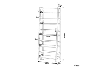 Croydon reol 64 cm - Træ / natur - Opbevaring - Hylder & Reoler - Bogreol