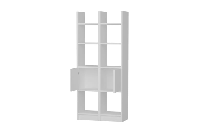 Decorotika Bogreol 66 cm i Malet Træ - Extra Hvid - Opbevaring - Hylder & Reoler - Bogreol