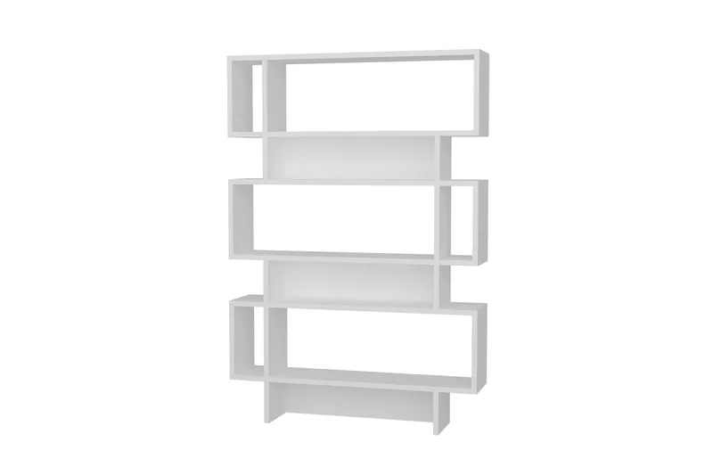Decorotika Bogreol 90 cm i Malet Træ, Hvid