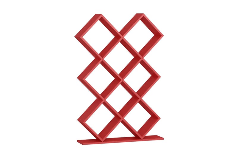 Decorotika bogreol - Rød - Opbevaring - Hylder & Reoler - Bogreol