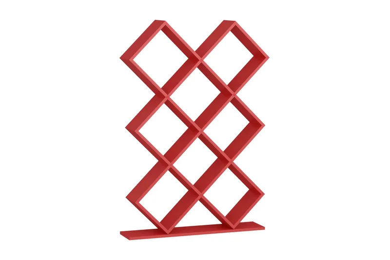 Decorotika bogreol - Rød - Opbevaring - Hylder & Reoler - Bogreol