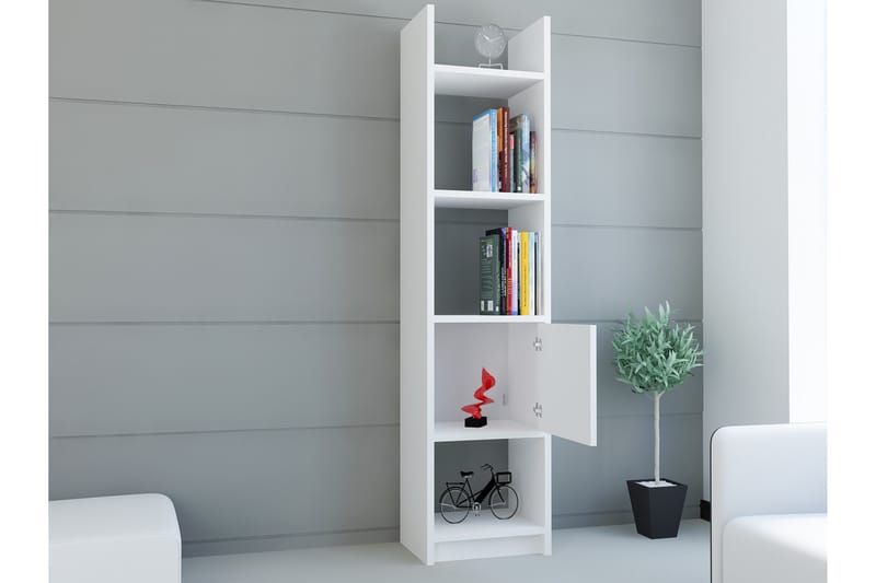 Decorotika bogreol smal - Hvid - Opbevaring - Hylder & Reoler - Bogreol