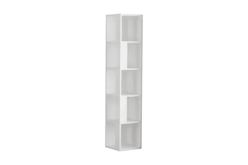 Decorta Bogreol 32 cm i Malet Træ - Hvid - Opbevaring - Hylder & Reoler - Bogreol