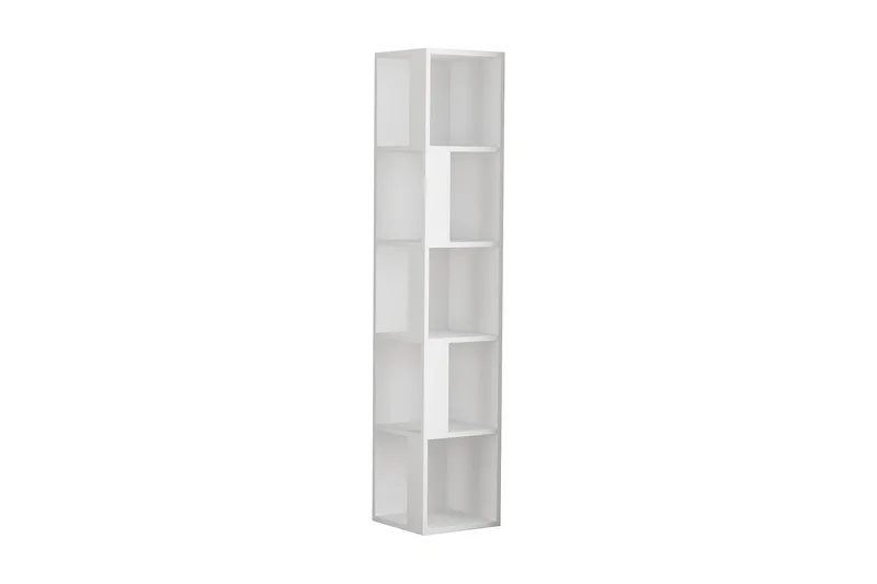 Decorta Bogreol 32 cm i Malet Træ, Hvid
